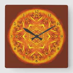 Horloge Carrée Sagittarius A Quasar V4