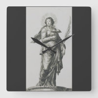 Sainte Agathe de Sicile Grâce Volcanique Art