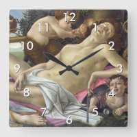 Sandro Botticelli - Vénus et Mars, côté droit