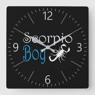 Horloge Carrée Scorpio