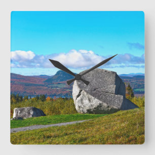 Horloge Carrée Sentinel Rock State Park Westmore, Vermont