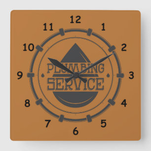 Horloge Carrée Service de plomberie professionnel