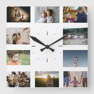 Horloge Carrée Simple photo de Wanduhr
