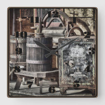 Steampunk Old West avec Barils et Coffre-fort