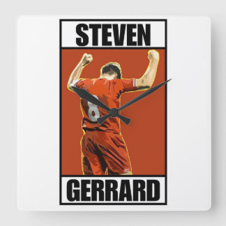 Horloge Carrée Steven Gerrard