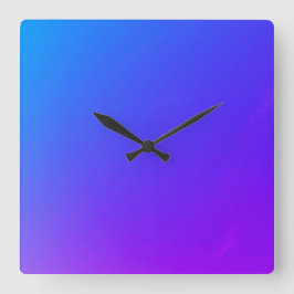 HORLOGE CARRÉE STYLE D'ART ET DE DESIGN