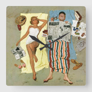 Horloge Carrée Sunscreen ?