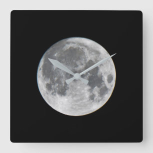 Horloge Carrée Super Moon   Mendota Heights Minnesota