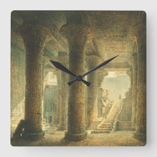 Horloge Carrée Temple égyptien antique d'Esna