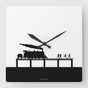 Horloge Carrée The Body