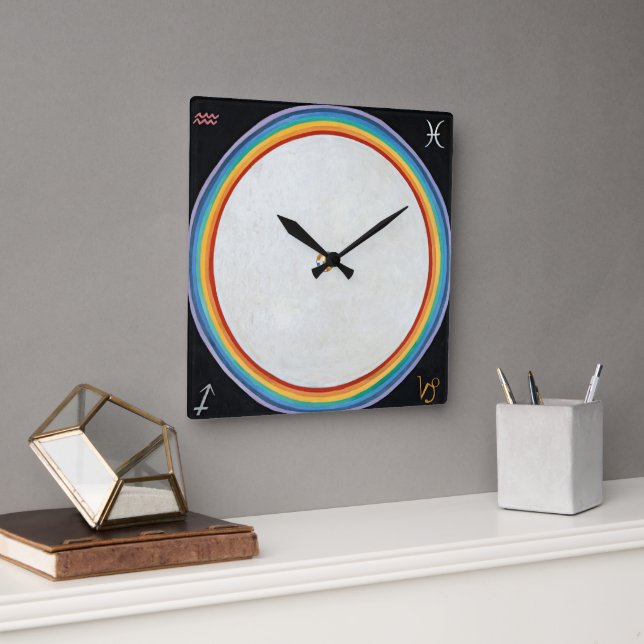 Horloge Carrée The Dove, No.14. par Hilma af Klint (Bureau)