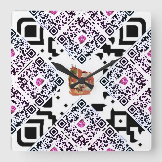 Horloge Carrée #thesurfingmermaid_Florida (Recto)