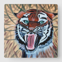 Tondeur de tigre en attente