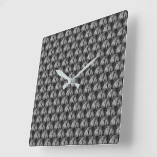 Horloge Carrée toujours vie maison 24 heures sur 24