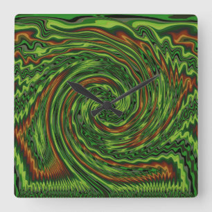 Horloge Carrée Twist