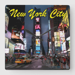 Horloge Carrée Ultimate Times Square