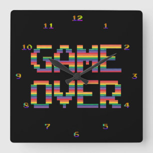 Horloge Carrée Un jeu d'arcade classique très amusant sur l'horl