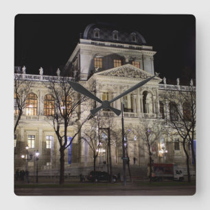 Horloge Carrée Université De Vienne Autriche