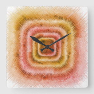 Horloge Carrée Usagé