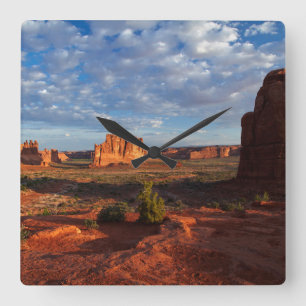 Horloge Carrée Utah, Parc national des Arches, formations rocheus
