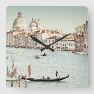 Horloge Carrée Venise, Italie   le canal grand