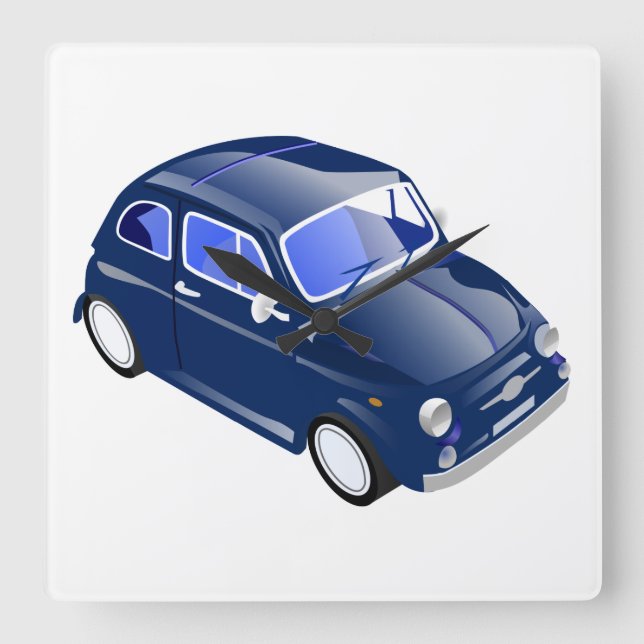 Horloge Carrée Vintage (Recto)