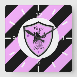 Horloge Carrée Virgo