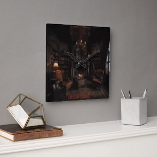Horloge Carrée Volumes maudits