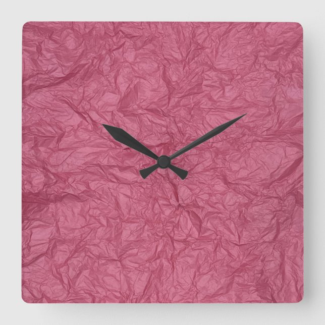 Horloge Carrée Wall Art & Décor > Clocks (Recto)