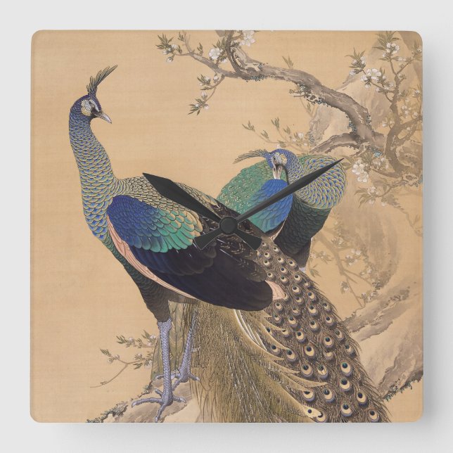 Horloge Carrée Wall clock (Recto)