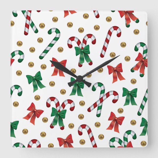 Horloge Carrée Wall Clock (Recto)