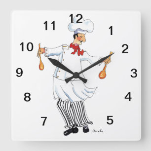 Horloge Carrée Wall Clock