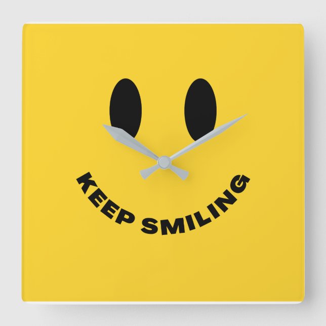 Horloge Carrée Wall Clock (Recto)