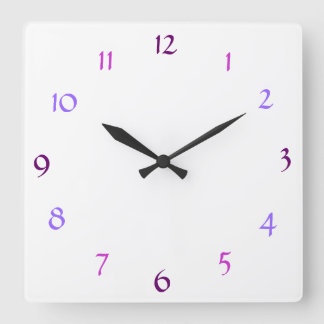 Horloge Carrée Wall Clock