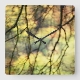 Horloge Carrée Weeping trees