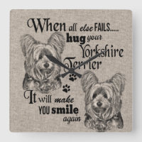 Yorkshire Terrier art quand tout échoue