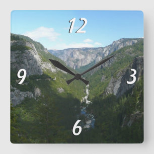 Horloge Carrée Yosemite Valley dans le parc national de Yosemite