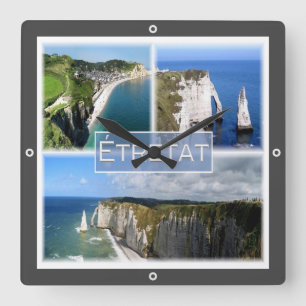 Horloge Carrée zFR101 ETRETAT Normandie,