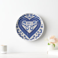 Carrelage peint de cuisine vintage - Style holland