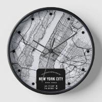 Carte New York City, New York