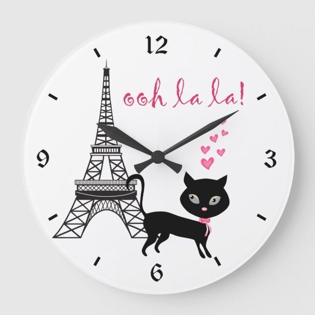Horloge Cat Paris (Recto)