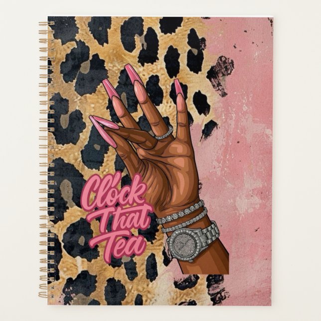 Horloge Ce Journal De Thé (Devant)