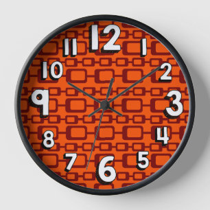 Horloge Chaînes de rectangles 