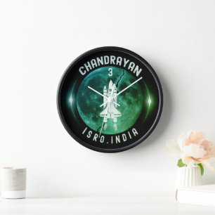 Horloge Chandrayan 3 Isro Inde espace cosmique
