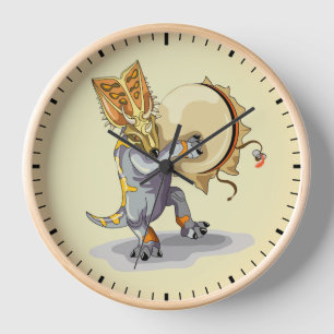Horloge Chasmosaurus Dansant Un Rituel De Shaman