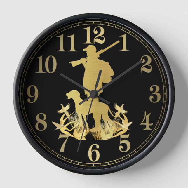Horloge Chasseur d'or (Recto)
