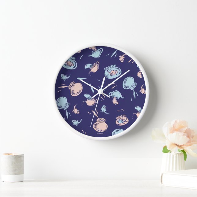 Horloge Chat Dans Le Casquette | Le Motif du poisson (Maison)