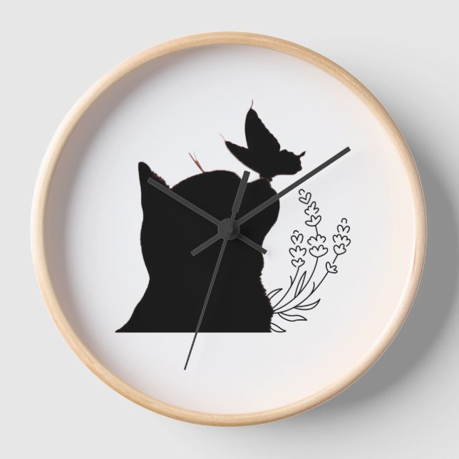 Horloge Chuchotements de lumière clo (Recto)