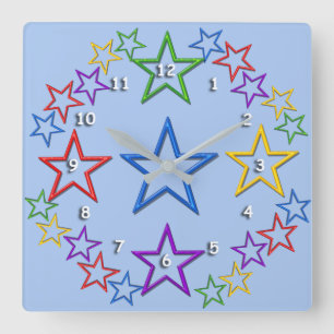 Horloge - Ciel étoilé