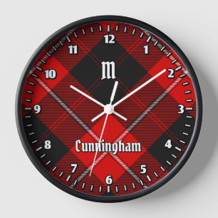Horloge Clan Cunningham Tartan